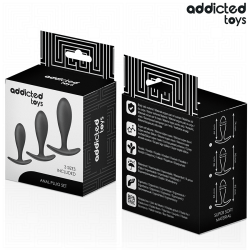 Addicted Toys - Lot De 3 Plug Anal Modèle 2